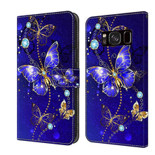 Load image into Gallery viewer, Crystal 3D Shockproof Protective Leather Phone Case