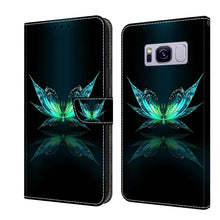 Load image into Gallery viewer, Crystal 3D Shockproof Protective Leather Phone Case, For Samsung Galaxy S9, For Samsung Galaxy S8+