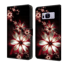 Load image into Gallery viewer, Crystal 3D Shockproof Protective Leather Phone Case, For Samsung Galaxy S9, For Samsung Galaxy S8+