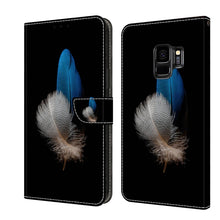 Load image into Gallery viewer, Crystal 3D Shockproof Protective Leather Phone Case, For Samsung Galaxy S9, For Samsung Galaxy S8+
