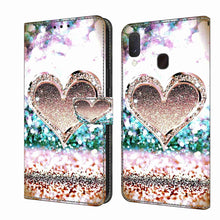 Load image into Gallery viewer, Crystal 3D Shockproof Protective Leather Phone Case, For Samsung Galaxy S10e, For Samsung Galaxy S10+