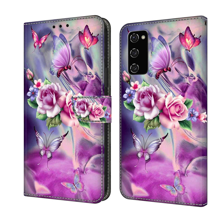 Crystal 3D Shockproof Protective Leather Phone Case, For Samsung Galaxy S20 FE, For Samsung Galaxy A33 5G