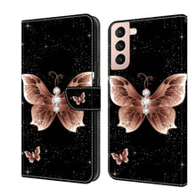 Load image into Gallery viewer, Crystal 3D Shockproof Protective Leather Phone Case, For Samsung Galaxy A32 5G, For Samsung Galaxy S21