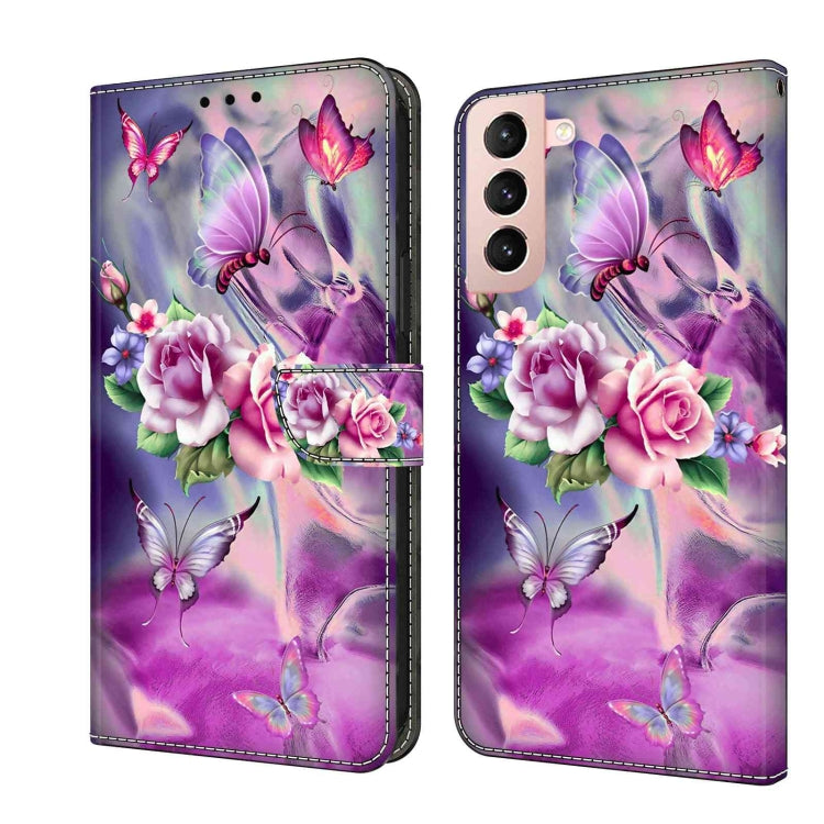 Crystal 3D Shockproof Protective Leather Phone Case, For Samsung Galaxy A32 5G, For Samsung Galaxy S21
