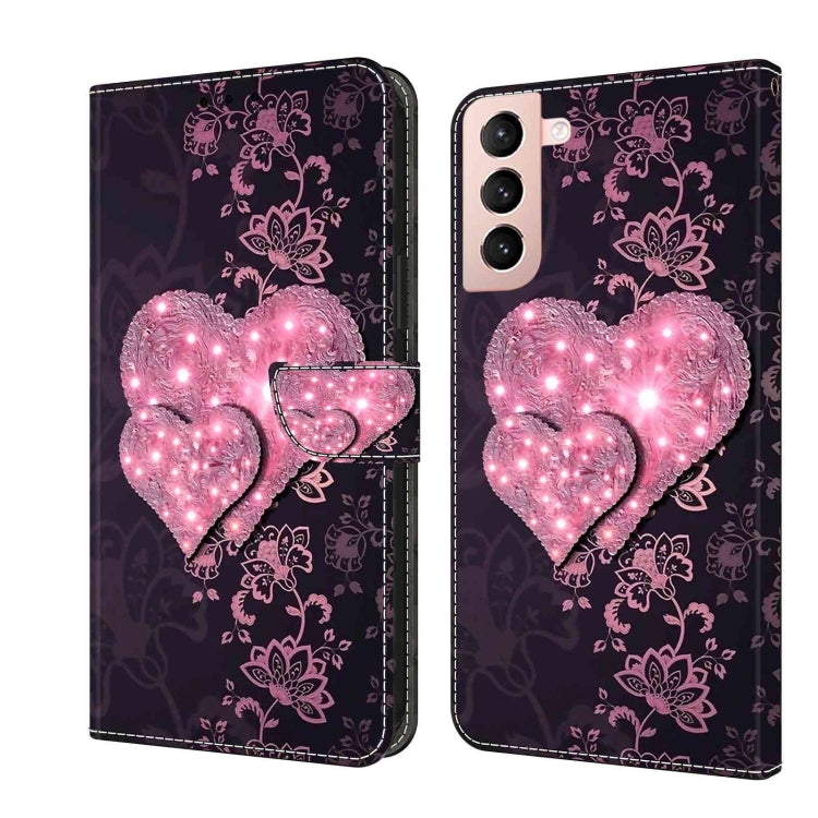 Crystal 3D Shockproof Protective Leather Phone Case, For Samsung Galaxy A32 5G, For Samsung Galaxy S21