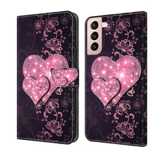 Load image into Gallery viewer, Crystal 3D Shockproof Protective Leather Phone Case, For Samsung Galaxy A32 5G, For Samsung Galaxy S21
