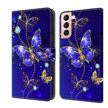Load image into Gallery viewer, Crystal 3D Shockproof Protective Leather Phone Case, For Samsung Galaxy A32 5G, For Samsung Galaxy S21