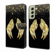 Load image into Gallery viewer, Crystal 3D Shockproof Protective Leather Phone Case, For Samsung Galaxy A22 5G, For Samsung Galaxy S21 FE 5G