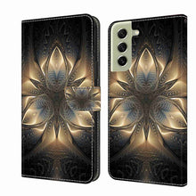 Load image into Gallery viewer, Crystal 3D Shockproof Protective Leather Phone Case, For Samsung Galaxy A22 5G, For Samsung Galaxy S21 FE 5G