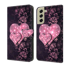 Load image into Gallery viewer, Crystal 3D Shockproof Protective Leather Phone Case, For Samsung Galaxy A22 5G, For Samsung Galaxy S21 FE 5G