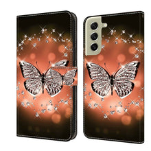 Load image into Gallery viewer, Crystal 3D Shockproof Protective Leather Phone Case, For Samsung Galaxy A22 5G, For Samsung Galaxy S21 FE 5G