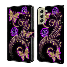 Load image into Gallery viewer, Crystal 3D Shockproof Protective Leather Phone Case, For Samsung Galaxy A22 5G, For Samsung Galaxy S21 FE 5G
