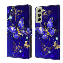 Load image into Gallery viewer, Crystal 3D Shockproof Protective Leather Phone Case, For Samsung Galaxy A22 5G, For Samsung Galaxy S21 FE 5G