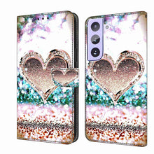 Load image into Gallery viewer, Crystal 3D Shockproof Protective Leather Phone Case, For Samsung Galaxy S21+, For Samsung Galaxy S21 Ultra