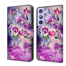 Load image into Gallery viewer, Crystal 3D Shockproof Protective Leather Phone Case, For Samsung Galaxy S21+, For Samsung Galaxy S21 Ultra