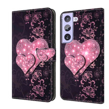 Load image into Gallery viewer, Crystal 3D Shockproof Protective Leather Phone Case, For Samsung Galaxy S21+, For Samsung Galaxy S21 Ultra