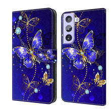 Load image into Gallery viewer, Crystal 3D Shockproof Protective Leather Phone Case, For Samsung Galaxy S21+, For Samsung Galaxy S21 Ultra
