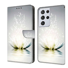 Load image into Gallery viewer, Crystal 3D Shockproof Protective Leather Phone Case, For Samsung Galaxy S21+, For Samsung Galaxy S21 Ultra