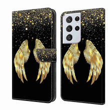 Load image into Gallery viewer, Crystal 3D Shockproof Protective Leather Phone Case, For Samsung Galaxy S21+, For Samsung Galaxy S21 Ultra