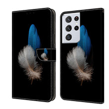Load image into Gallery viewer, Crystal 3D Shockproof Protective Leather Phone Case, For Samsung Galaxy S21+, For Samsung Galaxy S21 Ultra