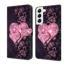 Load image into Gallery viewer, Crystal 3D Shockproof Protective Leather Phone Case, For Samsung Galaxy S22, For Samsung Galaxy A52 / A52s 5G