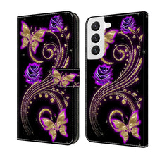 Load image into Gallery viewer, Crystal 3D Shockproof Protective Leather Phone Case, For Samsung Galaxy S22, For Samsung Galaxy A52 / A52s 5G