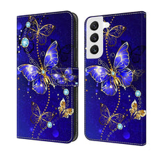 Load image into Gallery viewer, Crystal 3D Shockproof Protective Leather Phone Case, For Samsung Galaxy S22, For Samsung Galaxy A52 / A52s 5G