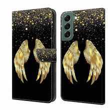 Load image into Gallery viewer, Crystal 3D Shockproof Protective Leather Phone Case, For Samsung Galaxy S22 Ultra, For Samsung Galaxy S22+