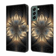 Load image into Gallery viewer, Crystal 3D Shockproof Protective Leather Phone Case, For Samsung Galaxy S22 Ultra, For Samsung Galaxy S22+