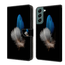 Load image into Gallery viewer, Crystal 3D Shockproof Protective Leather Phone Case, For Samsung Galaxy S22 Ultra, For Samsung Galaxy S22+