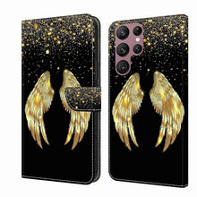 Load image into Gallery viewer, Crystal 3D Shockproof Protective Leather Phone Case, For Samsung Galaxy S22 Ultra, For Samsung Galaxy S22+
