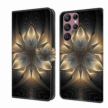 Load image into Gallery viewer, Crystal 3D Shockproof Protective Leather Phone Case, For Samsung Galaxy S22 Ultra, For Samsung Galaxy S22+