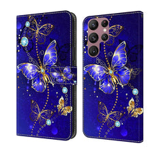 Load image into Gallery viewer, Crystal 3D Shockproof Protective Leather Phone Case, For Samsung Galaxy S22 Ultra, For Samsung Galaxy S22+