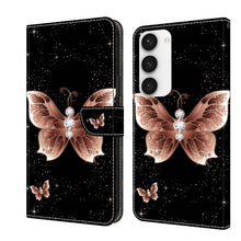 Load image into Gallery viewer, Crystal 3D Shockproof Protective Leather Phone Case, For Samsung Galaxy S23 Ultra, For Samsung Galaxy S23