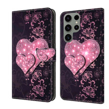 Load image into Gallery viewer, Crystal 3D Shockproof Protective Leather Phone Case, For Samsung Galaxy S23 Ultra, For Samsung Galaxy S23