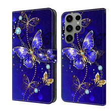 Load image into Gallery viewer, Crystal 3D Shockproof Protective Leather Phone Case, For Samsung Galaxy S23 Ultra, For Samsung Galaxy S23