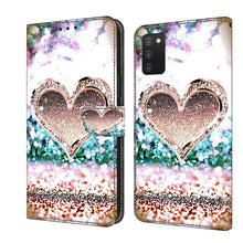 Load image into Gallery viewer, Crystal 3D Shockproof Protective Leather Phone Case, For Samsung Galaxy A53, For Samsung Galaxy A03s