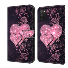 Load image into Gallery viewer, Crystal 3D Shockproof Protective Leather Phone Case, For Samsung Galaxy A53, For Samsung Galaxy A03s