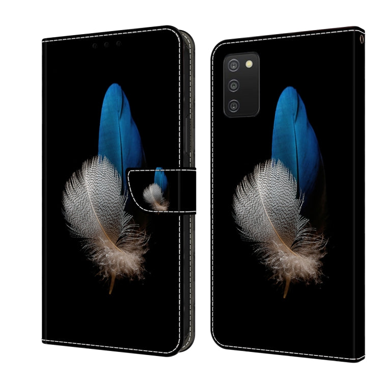 Crystal 3D Shockproof Protective Leather Phone Case, For Samsung Galaxy A53, For Samsung Galaxy A03s