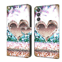 Load image into Gallery viewer, Crystal 3D Shockproof Protective Leather Phone Case, For Samsung Galaxy A14 4G / 5G, For Samsung Galaxy A24
