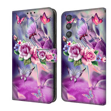 Load image into Gallery viewer, Crystal 3D Shockproof Protective Leather Phone Case, For Samsung Galaxy A14 4G / 5G, For Samsung Galaxy A24