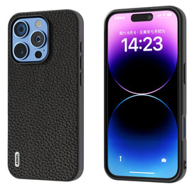 ABEEL Genuine Leather Litchi Texture Phone Case, For iPhone 16 Pro Max, For iPhone 16 Pro, For iPhone 16 Plus, For iPhone 16, For iPhone 15 Pro Max, For iPhone 15 Pro, For iPhone 15 Plus, For iPhone 15, For iPhone 14 Plus, For iPhone 14, For iPhone 14 ...