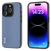 Load image into Gallery viewer, ABEEL Carbon Fiber Texture Protective Phone Case, For iPhone 15 Pro Max, For iPhone 15 Pro, For iPhone 15, For iPhone 14 Pro, For iPhone 15 Plus, For iPhone 14 Pro Max