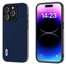 Load image into Gallery viewer, ABEEL Carbon Fiber Texture Protective Phone Case, For iPhone 15 Pro Max, For iPhone 15 Pro, For iPhone 15, For iPhone 14 Pro, For iPhone 15 Plus, For iPhone 14 Pro Max
