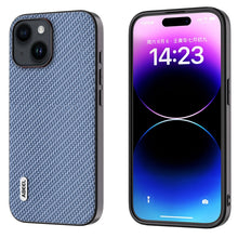 Load image into Gallery viewer, ABEEL Carbon Fiber Texture Protective Phone Case, For iPhone 14 Plus, For iPhone 14