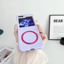 Load image into Gallery viewer, Skin Feel Magsafe Magnetic Shockproof PC Phone Case, For Samsung Galaxy Z Flip5