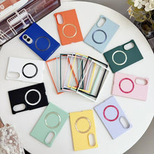 Load image into Gallery viewer, Skin Feel Magsafe Magnetic Shockproof PC Phone Case, For Galaxy Z Fold8 5G, For Galaxy Z Flip8 5G, For Samsung Galaxy Z Flip7 5G, For Samsung Galaxy Z Fold6