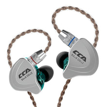 Load image into Gallery viewer, CCA CCA-C10 3.5mm Gold Plated Plug Ten Unit Hybrid Wire-controlled In-ear Earphone, with Mic, without Mic