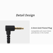 Load image into Gallery viewer, CCA CCA-C10 3.5mm Gold Plated Plug Ten Unit Hybrid Wire-controlled In-ear Earphone, with Mic, without Mic