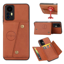 Load image into Gallery viewer, Double Buckle Card Slots Magnetic Phone Case, For Xiaomi Redmi Note 12 Turbo/Poco F5, For Xiaomi Redmi Note 12S 4G, For Xiaomi Redmi K40S / Poco F4
